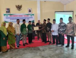 Ketua PDM Kabupaten Sijunjung, Buya Usman Gumanti, S.Pd Buka Muscab Muhammadiyah Kecamatan Kamang Baru