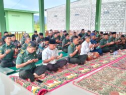 Sambut HUT TNI Ke -78 Tahun Kodim 0119/BM Gelar Doa Bersama