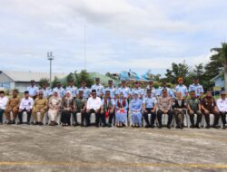 Kapolda Aceh Sambut Kedatangan Pangkoopsud I Di Bandara SIM