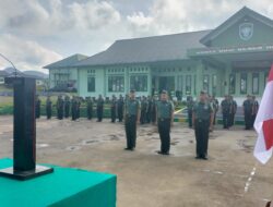 Kodim 0119 Bener Meriah Gelar Acara Korps Raport Purna Tugas, Pindah Satuan dan Penerimaan Personel Baru