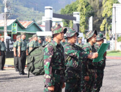 Penerimaan Anggota Baru Kodim 0106 Aceh Tengah