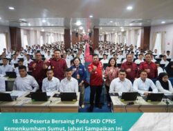 18760 Peserta Bersaing Pada SKD CPNS Kumham Sumut, Jahari Sitepu Sampaikan Ini