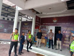 Personil Polres Bener Meriah Lakukan Patroli Monitoring Tahapan Pendaftaran Pemilu 2023 – 2024