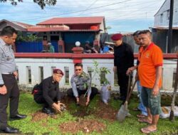 Rutan Kelas 1 Medan lakukan Penanaman Pohon,Guna Memperingati Hari Penanaman Pohon