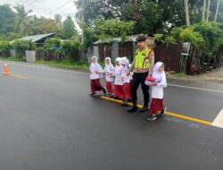 Strong Point Polres Pidie Jaya dan Polsek Jajaran Beri Kenyamanan di Pagi Hari*
