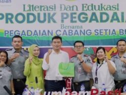 Terima Literasi dan Edukasi Dari Pegadaian untuk Rutan Kelas 1 Medan