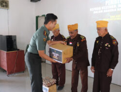 Kodim 0106/Ateng Berikan Santunan Kepada Veteran, Warakauri Dan Yatim Piatu