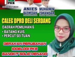 Guru, Pegiat Desa dan Pegiat Sosial Dewi Nurmalasari Maju Sebagai Caleg DPRD PKB Kabupaten Deli Serdang