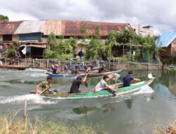Empat puluh Tim, Meriahkan Lomba Dayung Perahu Tradisional Tingkat Kabupaten Aceh Tengah