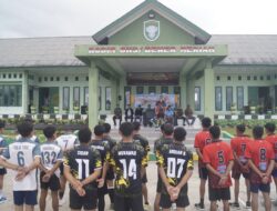 Kodim 0119/BM Gelar Turnament Sepak Bola dan Volly Ditingkat Pelajar