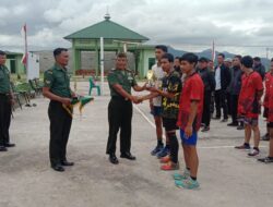 HUT Kodam IM Ke-67: SMA Binaan dan SMAN 1 Bukit Raih Juara pada Turnament Sepak Bola dan Volly di Bener Meriah