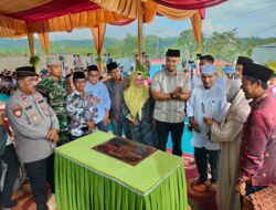 Bupati Sijunjung Resmikan Musalla Ar Rahman Nagari Padang Sibusuk