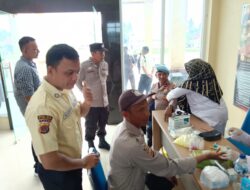 Sat Binmas Polres Pidie Jaya dan Satpam Sambut HUT ke-43 dengan Aksi Bakti Kesehatan dan Donor Darah