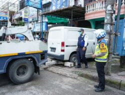 Warga Apresiasi DIRLANTAS POLDASU Tindak Angkutan Umum Melanggar Lalulintas Bikin Macet Jalan SM Raja.