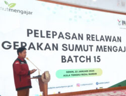 Ratusan Relawan Gerakan Sumut Mengajar Batch 15