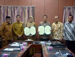 Pemerintah kota Langsa melakukan penandatanganan memorandum of agreement (MoA) dengan fakultas.