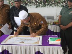 Kembali Bupati Pasaman Barat Resmikan Pemekaran Kejorongan Di Kecamatan Kinali