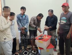 Tindak Lanjuti Laporan Masyarakat Empat Pelaku Peredaran Gelap Narkotika Jenis Sabu Di Ringkus  Satres Narkoba Polres Pasbar