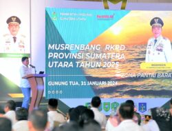 Buka Pra Musrenbang Zona Pantai Barat, *Pj Gubernur Sumut Sampaikan Empat Strategi Kembangkan Potensi Daerah.