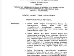 Kabar Gembira Bagi PNS Gaji Di tahun 2024 Naik, Bagaimana Dengan Gaji Perangkat Desa