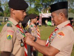 Saka Wira Kartika Kodim 0119/BM: Tampil Acara Pembukaan Perkemahan*