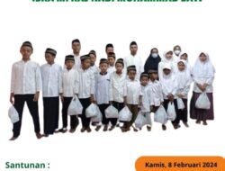 Dalam Rangka Peringati Isra Mi’raj Yayasan Pandu Jaya Adakan Bakti Sosial