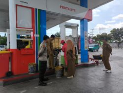 Pastikan Keakuran, UPT Metrologi Legal Pasbar Lakukan Tera Ulang PUBBM SPBU Salido Saroha Ujung Gading
