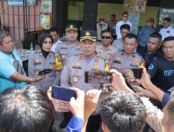 Jelang  Pemilu Kapolres Pasbar AKBP Agung Tribawanto Ajak wartawan Ciptakan Pemilu Damai Aman dan Tentram