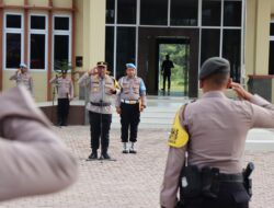 Kapolres Pidie Jaya Mengapresiasi Dukungan Masyarakat, TNI – Polri, dan Stakeholder Melalui Apel Konsolidasi