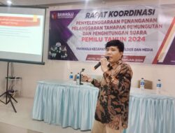 Jelang Pemungutan Suara Bawaslu Kabupaten Pasbar Lakukan Rapat Koordinasi dengan Panwas Kecamatan