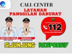 Bupati Sijunjung, Benny Dwifa Yuswir Launching Layanan Panggilan Darurat 112 Di Hari Jadi Kabupaten (HJK) Sijunjung ke 75