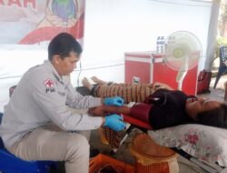 Wujud Peduli Kesehatan Masyarakat, PT Bakrie Pasaman Plantations Adakan Donor Darah Massal