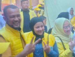 Utusan Dari Partai Golkar Dapil II Caleg DPRD Kota Medan Hadi Suhendra.