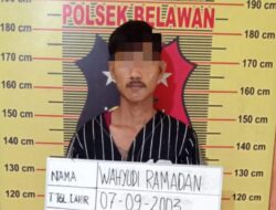 Tersangka Pencurian 2 Sepeda Motor Berhasil di Ringkus Satuan Polsek Belawan.