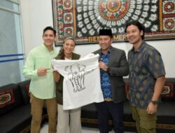 Pj Bupati Haili Yoga Ditemui Artis Ternama Chico Yericho, Ganindra Bimo dan Aurelie Moeremans