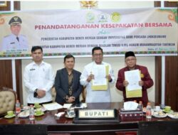 Pj Bupati Bener Meriah Teken MoU dengan Dua Perguruan Tinggi