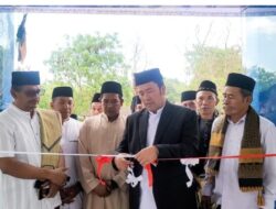 Masjid Al Ihsan di Kampung Suka Makmur Diresmikan