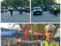 Apresiasi Masyarakat Terhadap Tindak Cepat Polres Pelabuhan Belawan, Atur Lalin Di Bazar Ramadhan.