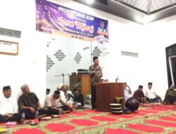Ketua DPRD Pasbar Erianto Bersama Wabup Risnawanto Hadiri Isar’ mi’raj di Kecamatan Luhak Nan Duo