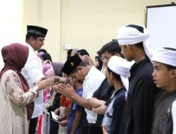 Kapolres Pidie Jaya dan PJU Menyelenggarakan Acara Buka Puasa Bersama dan Santunan Anak Yatim