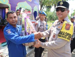 Wakapolda Aceh Melakukan Peninjauan Kesiapan Pos Operasi Ketupat Seulawah di Polres Pidie Jaya