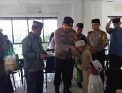 “Kapolres Pelabuhan Belawan Buka Puasa Bersama Tokoh Agama dan Anak Yatim.