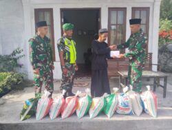 Kodim 0119/Bener Meriah , Salurkan Zakat Fitrah