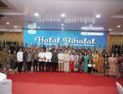 Para Pimpinan Lembaga Kristen Se-SUMUT Silahturahmi Idul Fitri 1445H Bersama Pj Gubsu Hassanudi