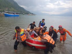 Naas:Warga Kampung Gelelungi  Tenggelam  Di Danau Laut Tawar Takengon