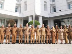 Pj Gubernur Sumut Hassanudin Pimpin Apel Perdana Usai Liburan Idul Fitri 1445 H Kehadiran PNS Pemprov Sumut 99,49%.