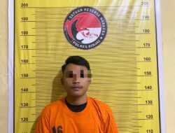 *SAT NARKOBA POLRES BINJAI TANGKAP BANDAR EKSTASI SAAT MENUNGGU PEMBELI.