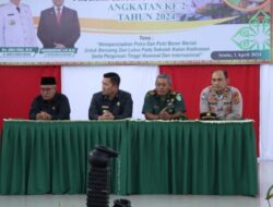 Kasat Binmas Polres Bener Meriah Hadiri Pembukaan Sekolah Madrasah Belangi Angkatan Ke 2 Tahun 2024