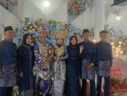 Tepat Hari Lahir Yang Ke 23 Putrinya,Awak Jurnalis Medan Utara Menggelar Resepsi Pernikahan,Yang berlangsung Meriah.