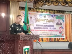 Merdeka Berprestasi,Talenta Seni Menginspirasi , Festival Lomba Seni Siswa Nasional di Buka Wabup Sijunjung